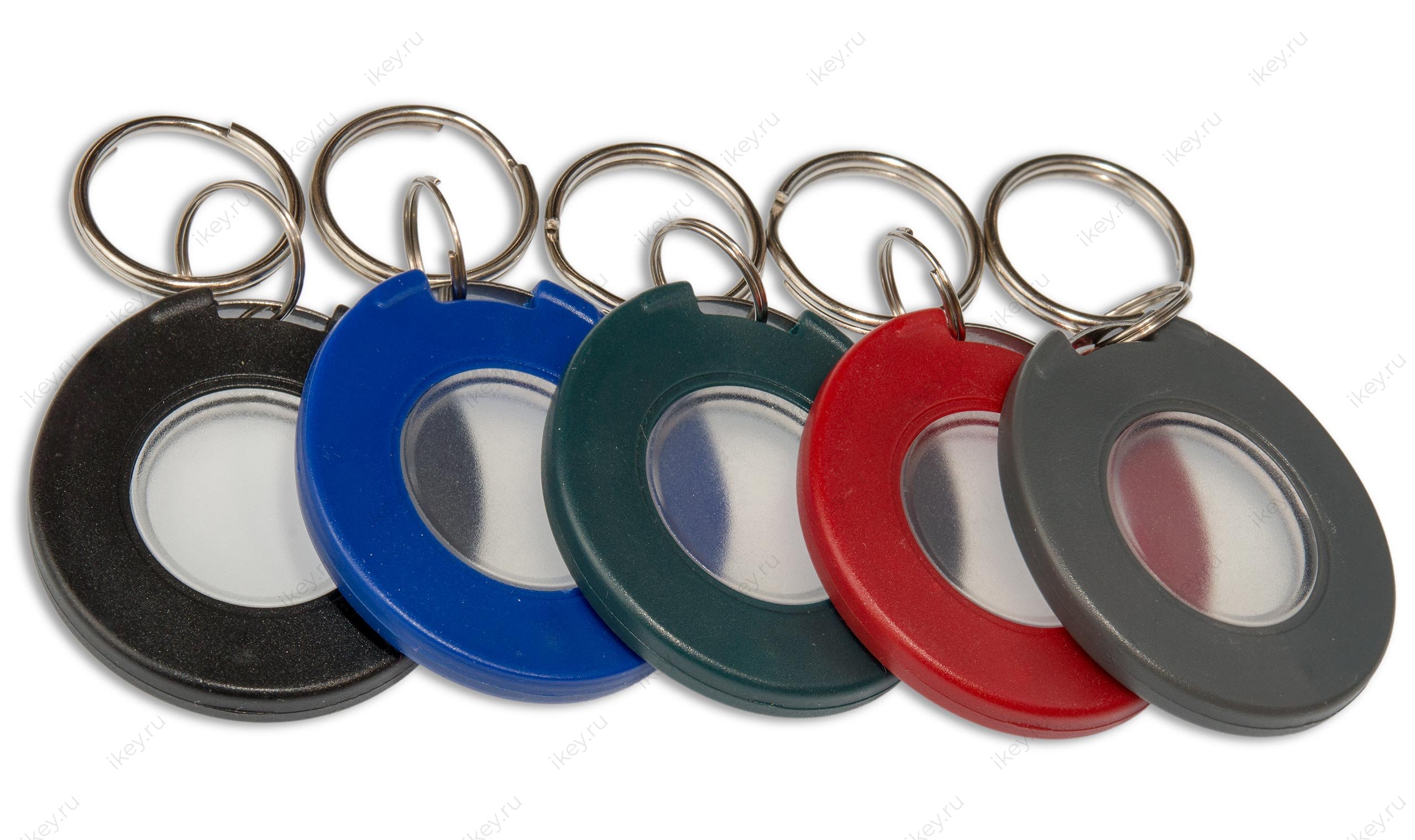 Заготовка, брелок с прозрачным центром - 1