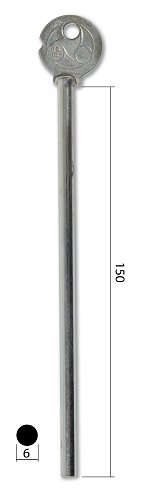 Ригель круглый R6-15 Гравер