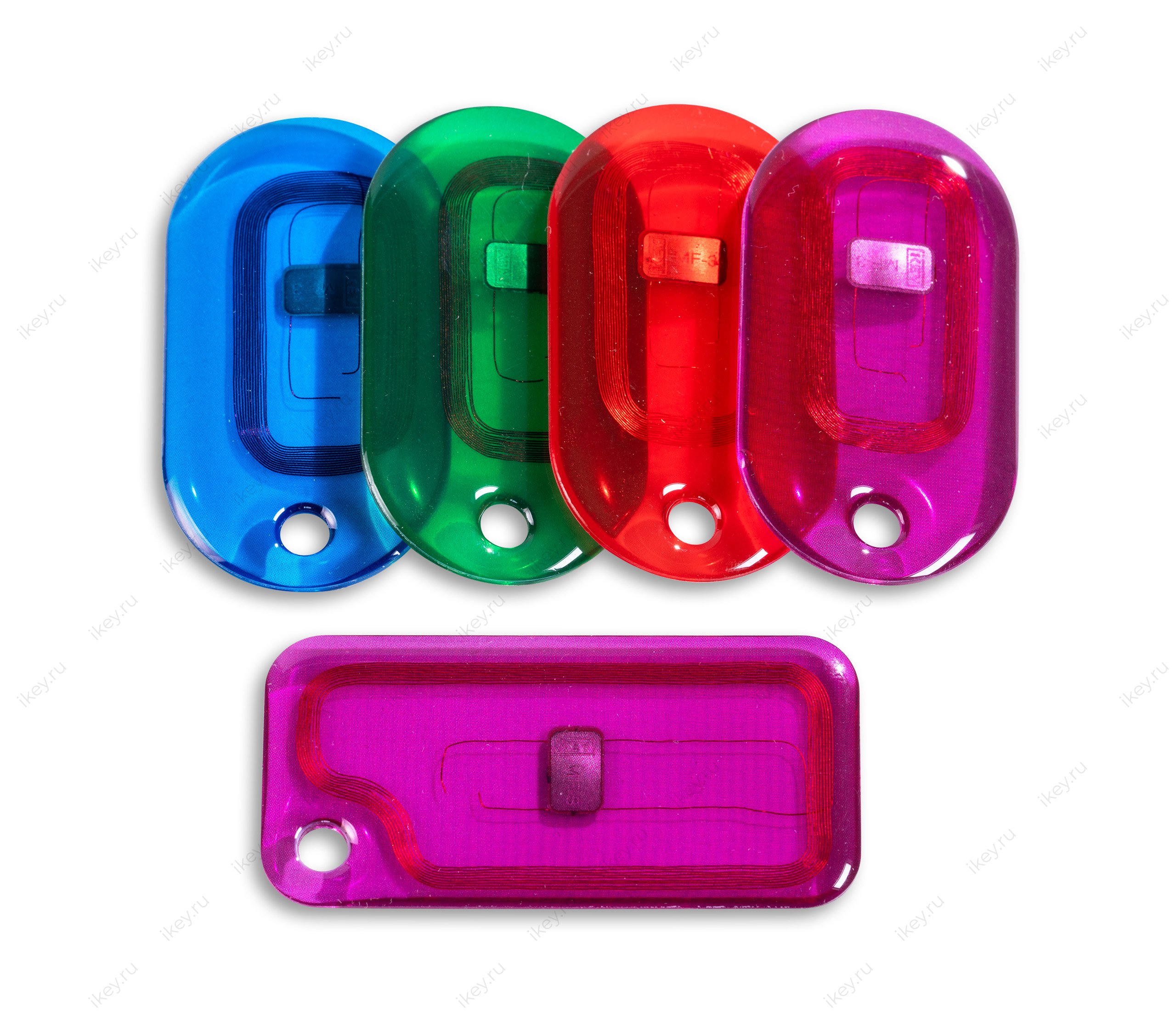 Заготовка брелок "Прозрачный" (MF-3) - 1