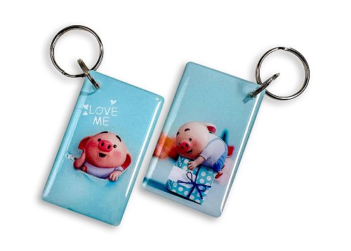 Поросёнок голубой Epoxy (чип MF-3)