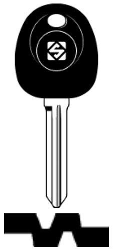 HY-11DP1 | KIA4RP | HYN14RTE (имп.) с местом под чип