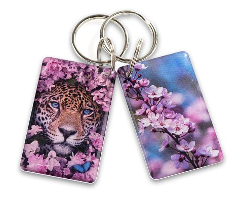 Леопард в сакуре EPOXY (чип H2)