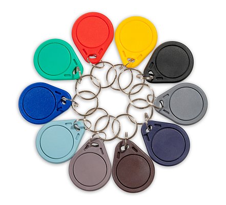 RFID брелок ABS, Mifare 1K (S50)