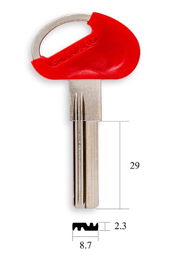 FUARO овальный (красный)