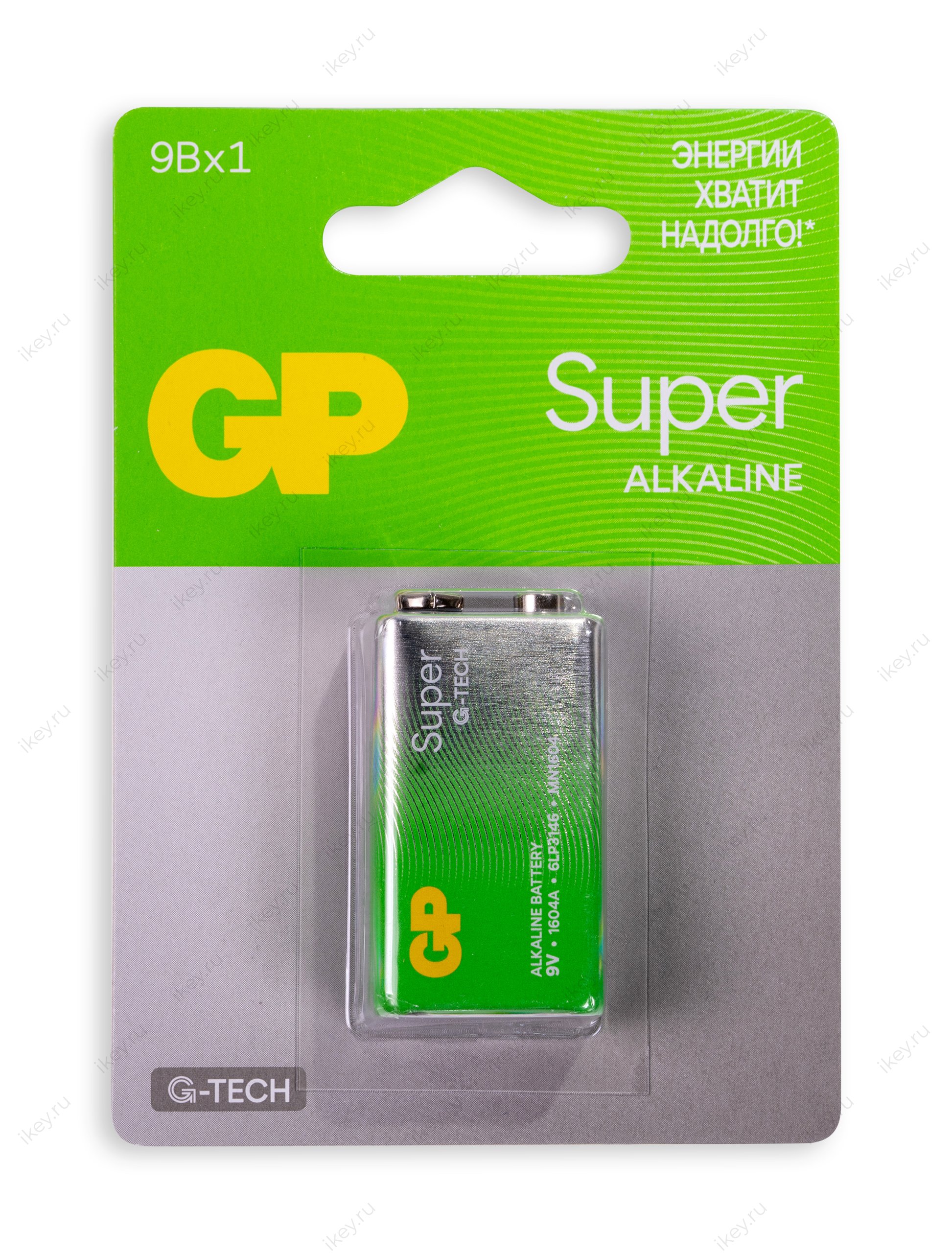 Батарейка GP ULTRA 6LF22 Alkaline - 1