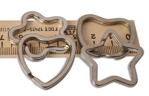 Фигурное кольцо для крепления ключей