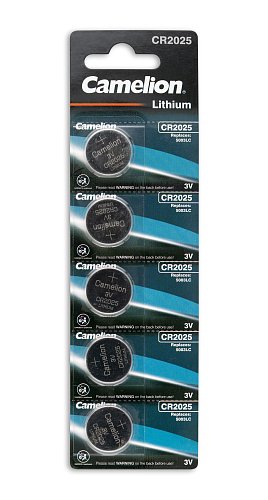 Батарейка Camelion CR2025 (Блистер, 5шт)