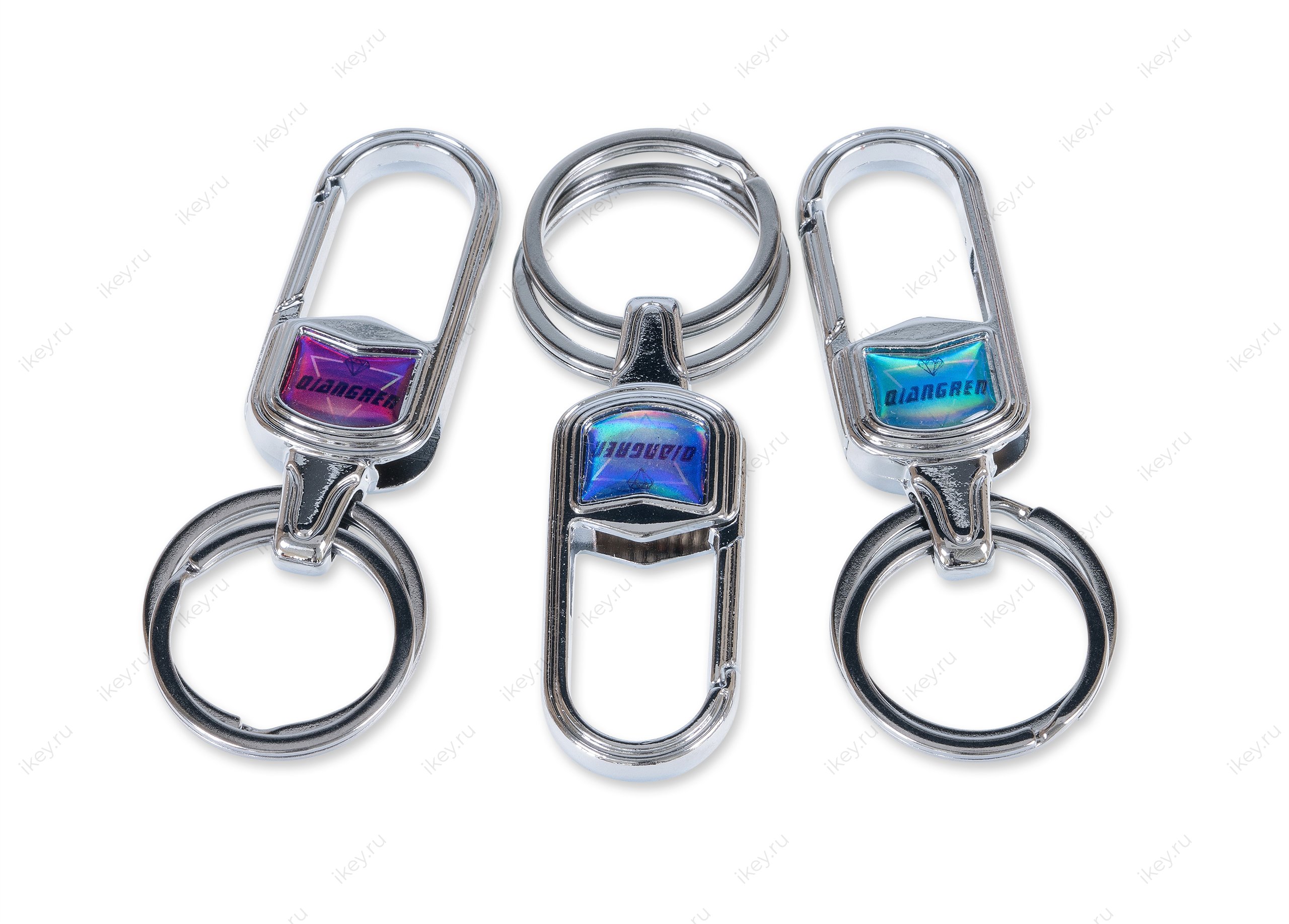 Карабин для ключей с двумя кольцами - 1