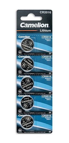 Батарейка Camelion CR2016 (Блистер, 5шт)