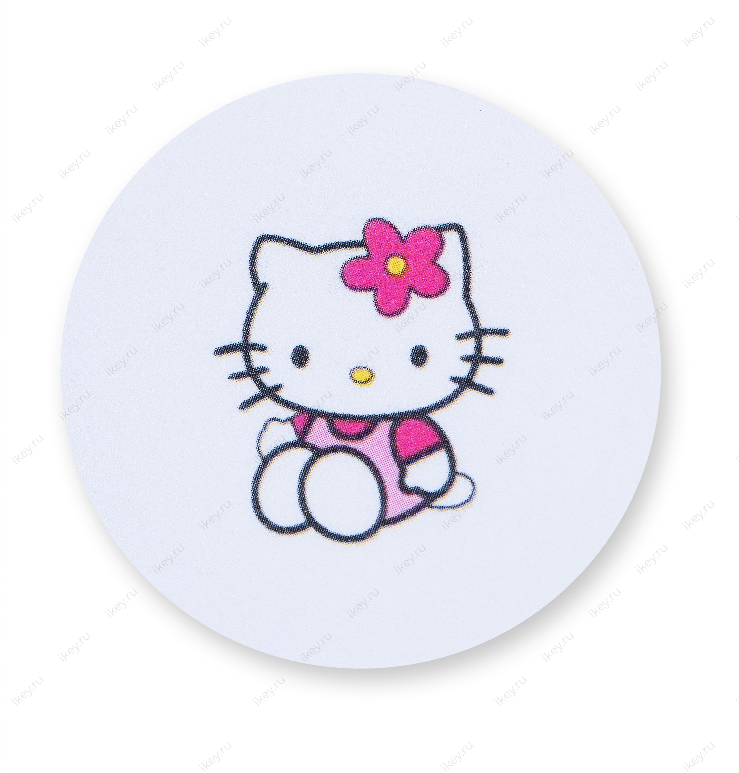 Заготовка, самоклеящийся диск "Hello Kitty" (чип H2) - 1