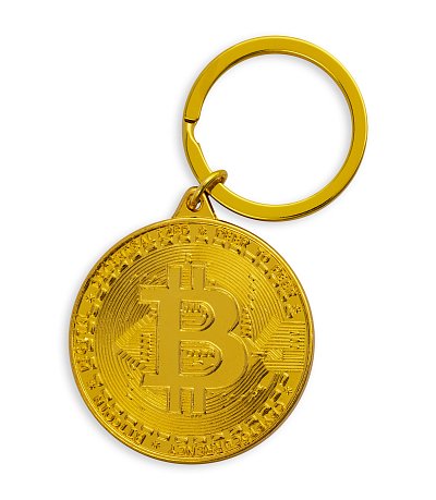 Брелок для ключей - «Биткоин»