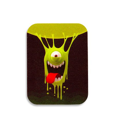 Стикер-самоклейка «Зеленый Лизун» (MF UL-5)