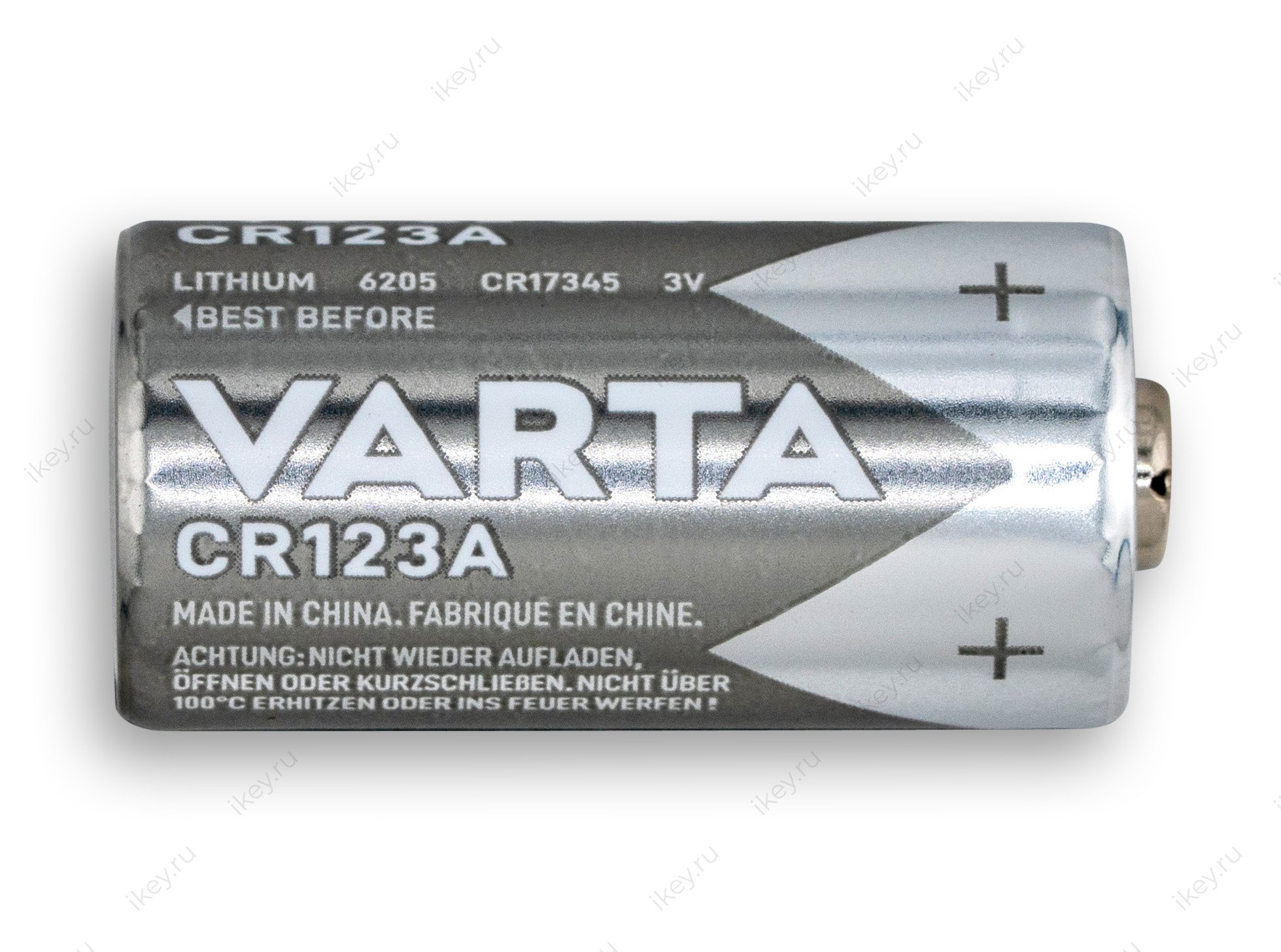 Батарейка VARTA CR123A Lithium - 1