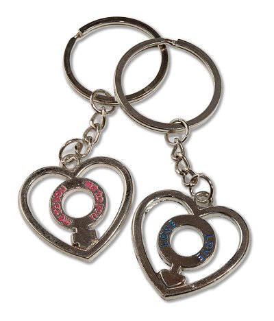 Брелок для ключей - «Сердце»