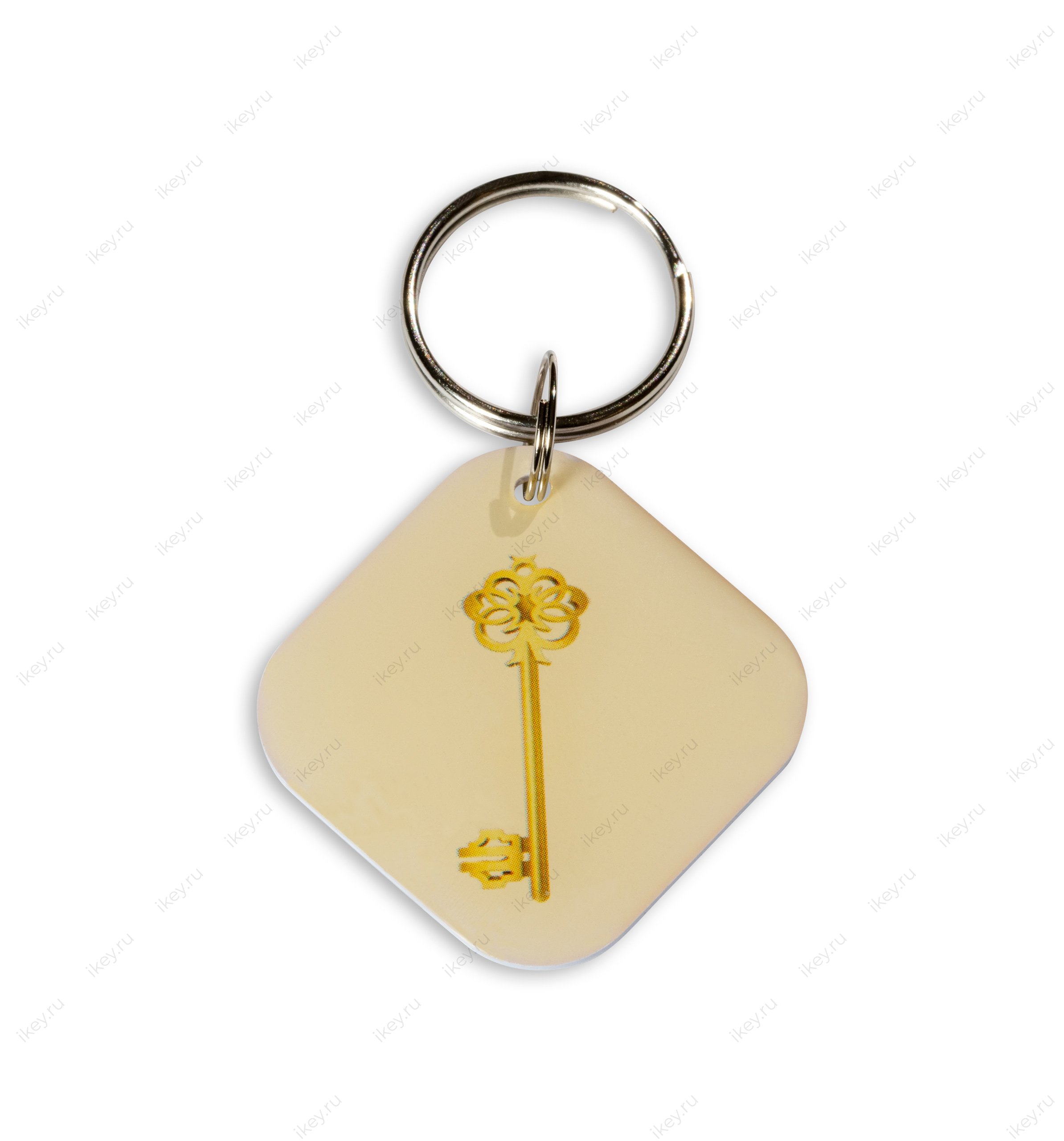 Золотой ключ белый EPOXY чип H2 (уценка) - 1