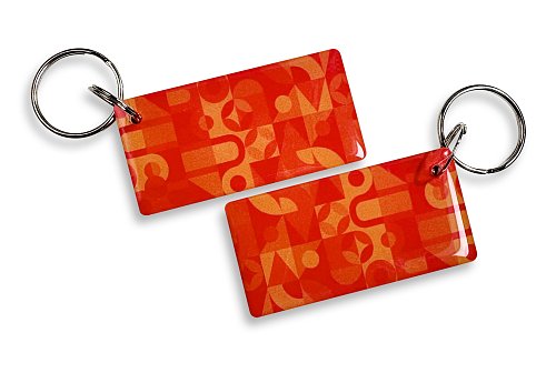 Mifare Plus SE 1K «Оранжевый Паттерн»