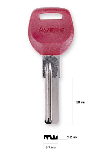 Avers красн. (28мм)