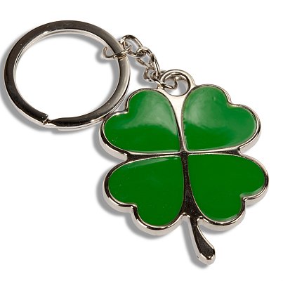 Брелок для ключей - «Клевер»