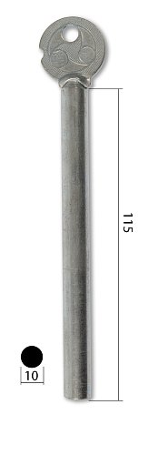 Ригель круглый R10-12 Гравер